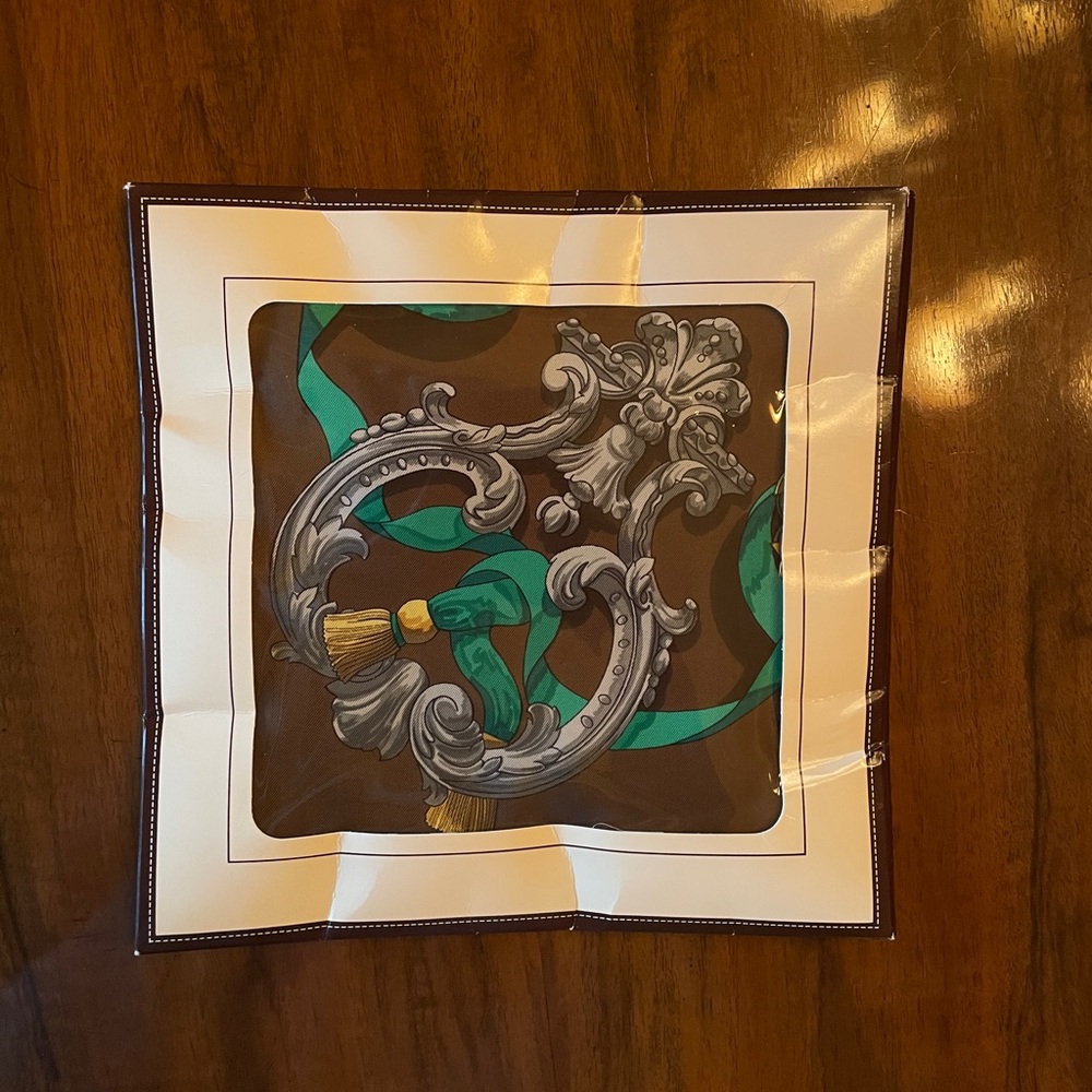 Hermes Ferronnerie Silk Scarf